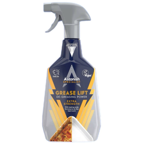 Спеціалізований очищувач віж жиру, бруду та пригорілої їжі Astonish Specialist Extra Strength Grease Lifter, 750мл